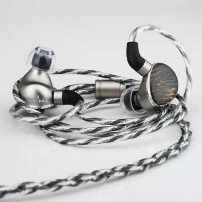 TINHIFI T6 Flagship Hybrid IEM - 1DD+1 Planar HiFi Earphones 3.5/4.4mm Balanced - The HiFi Cat