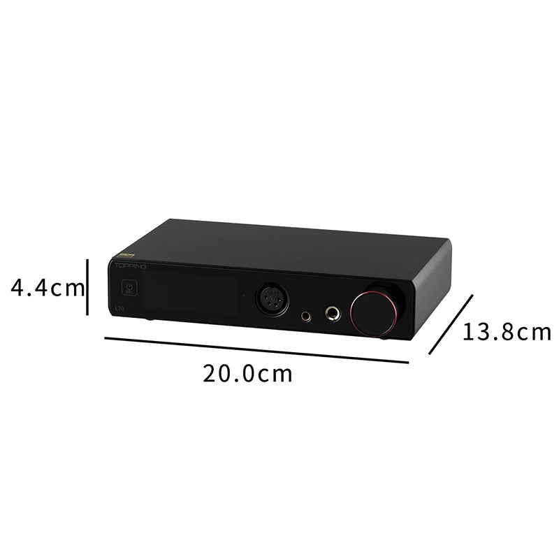 Topping L70 Fully Balanced NFCA Headphone Amplifier | 4 - Pin XLR / 4.4mm / 6.35mm - The HiFi Cat