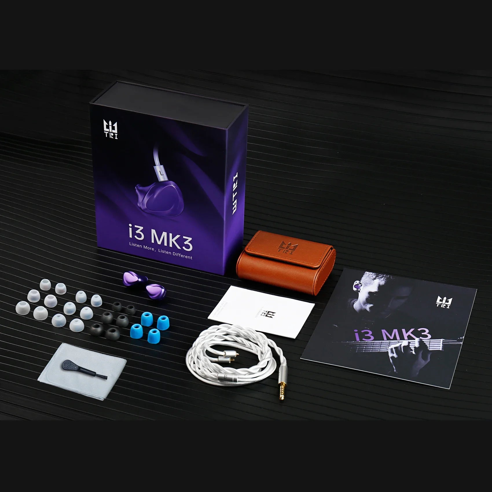 TRI I3 MK3 3rd Gen Super-Flagship Planara+BA+DD Hybrid IEM In-Ear TRI I3 MK3 3rd Gen Super-Flagship Planara+BA+DD Hybrid IEM In-Ear