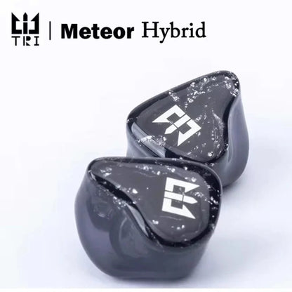 TRI Meteor Hybrid In - ear Monitors DD+BA HiFi Earphone 5N OFC Wired - The HiFi Cat