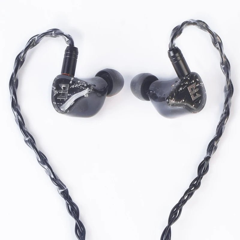 TRI Meteor Hybrid In - ear Monitors DD+BA HiFi Earphone 5N OFC Wired - The HiFi Cat