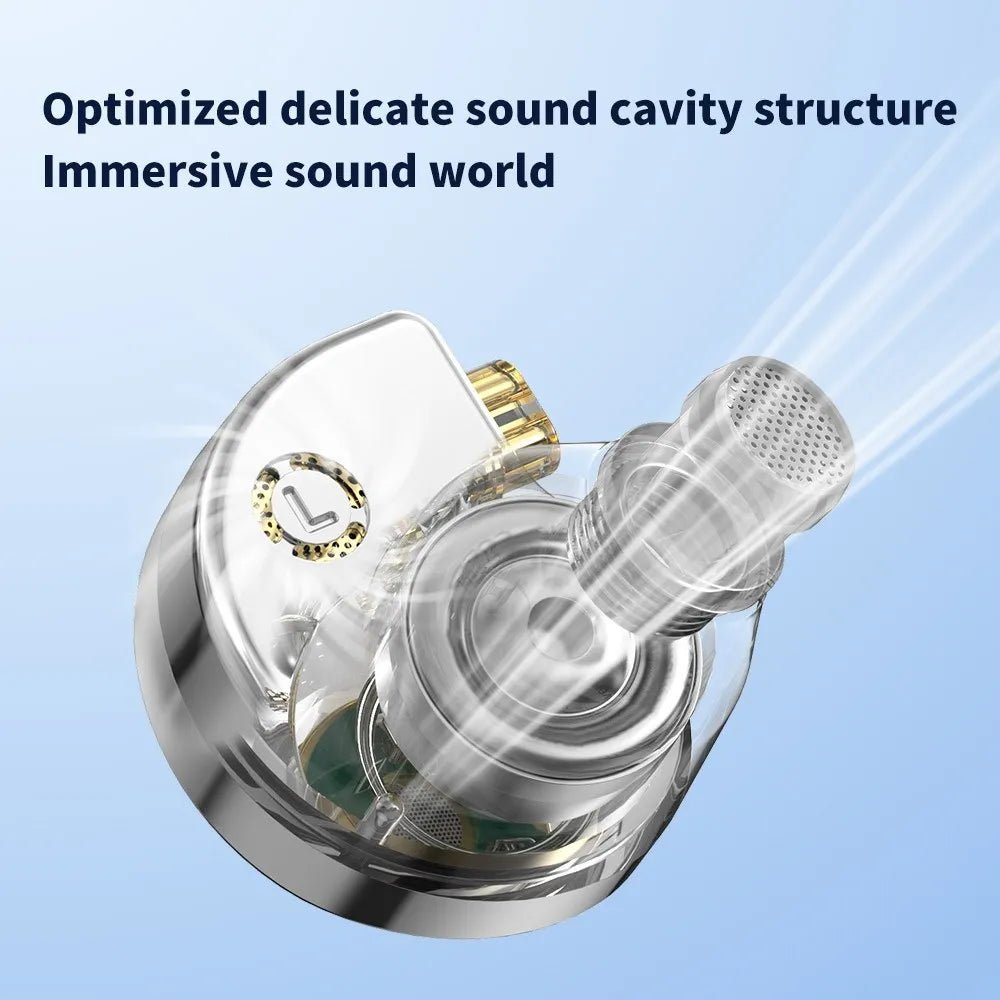 TRN Conch DLC Diamond Diaphragm Dynamic in - Ear Earphone - The HiFi Cat