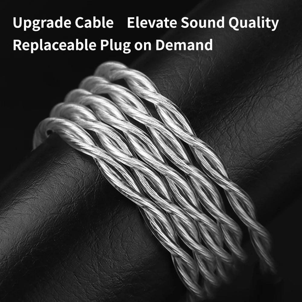 TRN Dolphin 10mm Dual Magnetic Circuit Dynamic Driver IEM - The HiFi Cat