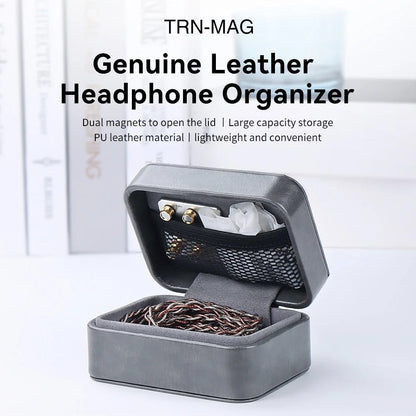 TRN Mag Earphones Case Portable Storage Case Earphone Accessories Box - The HiFi Cat