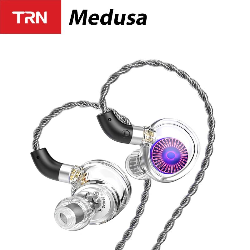 TRN Medusa High - Performance HiFi Dynamic Earphones - The HiFi Cat