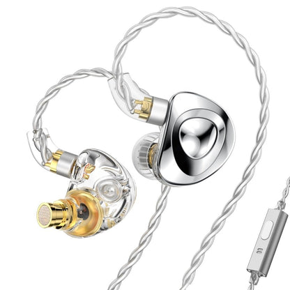 TRN MT4 2DD In Ear Earphone Bass Dual Dynamic Hi - Fi Monitor IEM DJ Running Sport Headphones Replaceable Cable For TRN Kirin - The HiFi Cat