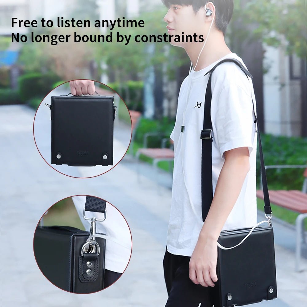 TRN T - BOX Premium IEM Storage Case - Dedicated Compartments Portable Organizer - The HiFi Cat