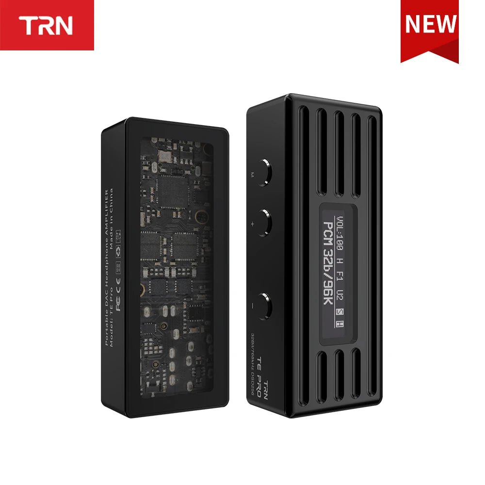 TRN TE PRO Portable High - Res Audio HiFi CS43198 DAC Amp - The HiFi Cat