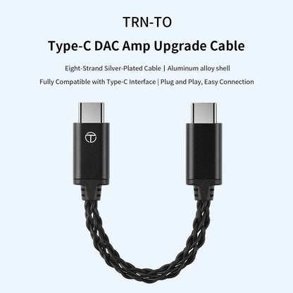 TRN TO Type - C to Type C DAC Amp Upgrade Cable - The HiFi Cat