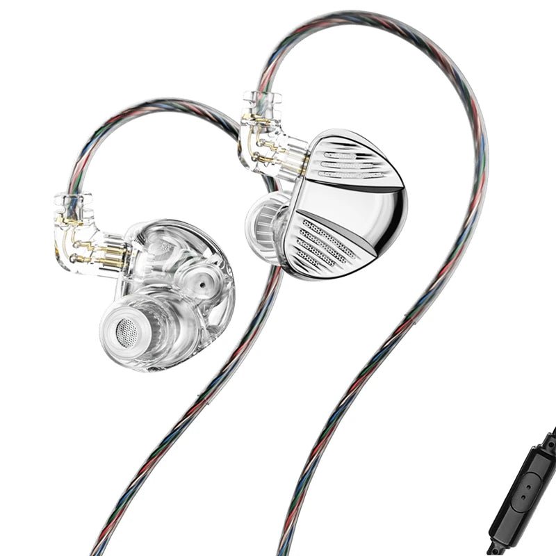 TRN V10 PRO 2DD+2BA Hybrid In - Ear Monitors with Replaceable Cable - The HiFi Cat