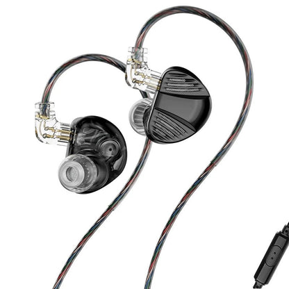 TRN V10 PRO 2DD+2BA Hybrid In - Ear Monitors with Replaceable Cable - The HiFi Cat