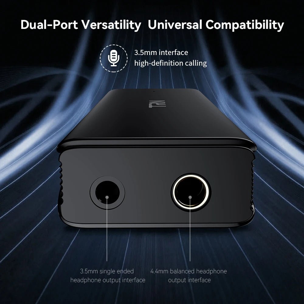 TRN Wave Portable DAC/AMP – QCC3095 + Dual CS43198, Bluetooth 6.0 TRN Wave Portable DAC/AMP – QCC3095 + Dual CS43198, Bluetooth 6.0