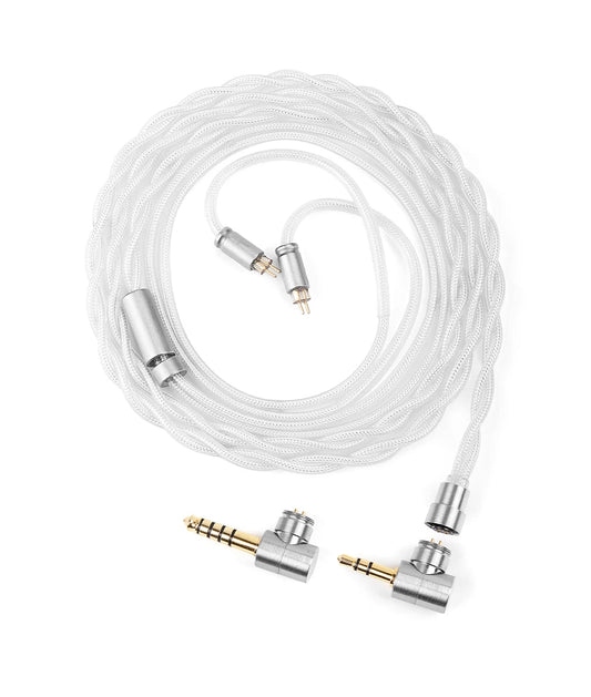 Twistura String Monocrystalline Copper Silver - Plated Hybrid Cable - The HiFi Cat