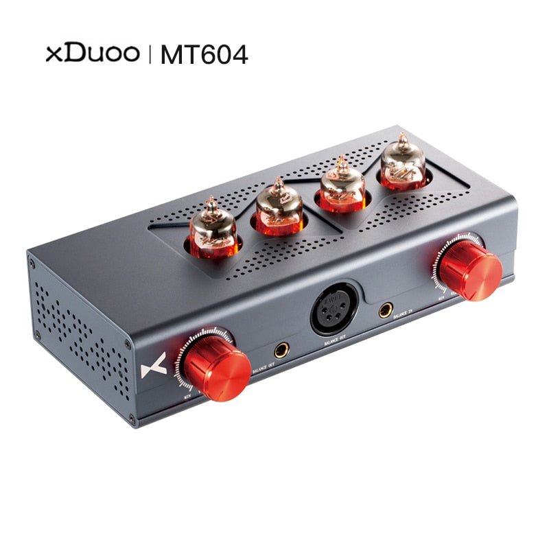 XDUOO MT - 604 Balanced Tube Headphone Amplifier 6J1 Pre - amp - The HiFi Cat