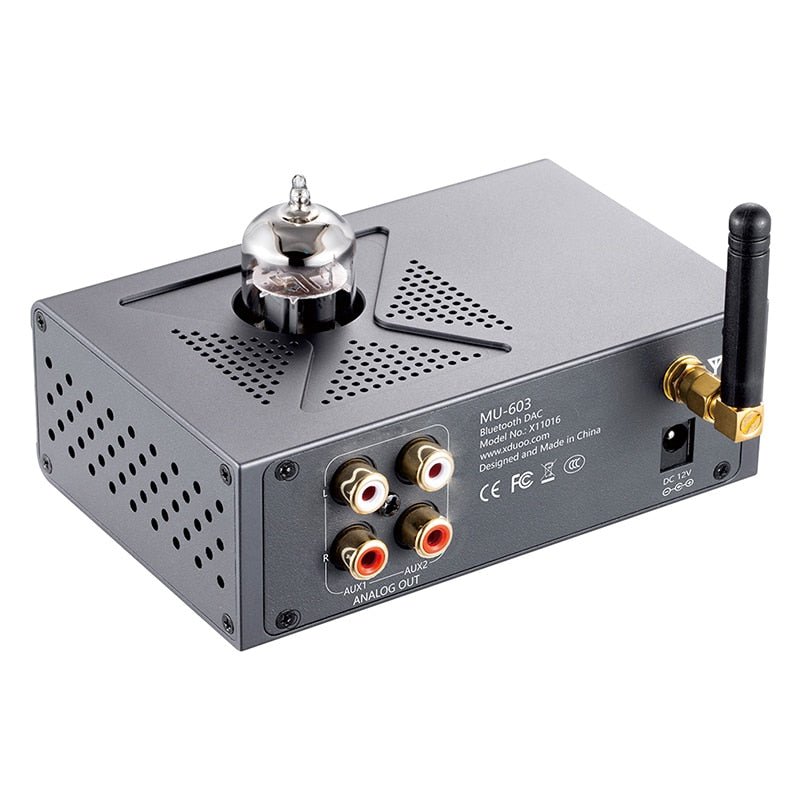 XDUOO MU - 603 DAC Tube Preamplifier Bluetooth DAC tube Pre - amp - The HiFi Cat