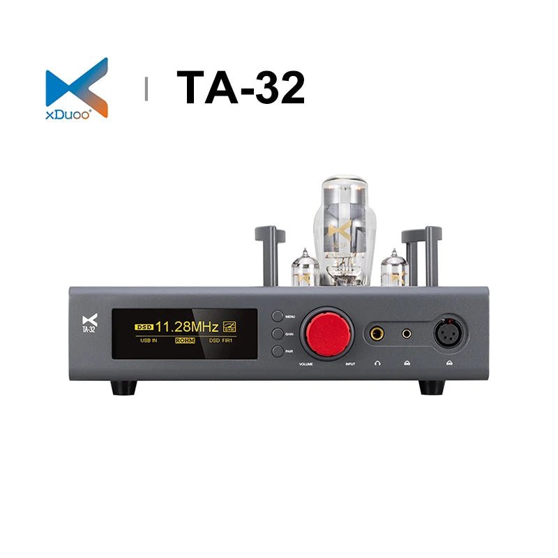 XDUOO TA - 32 RHOM BD34301 DAC Tube Balanced Headphone Amplifier - The HiFi Cat