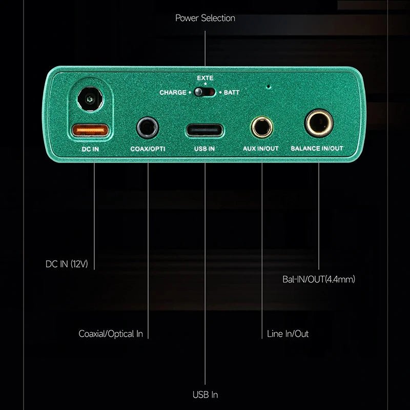 XDUOO XD05T Tube dual ES9039Q2M AMPs Protable DAC AMP Headphone Amplifier - The HiFi Cat