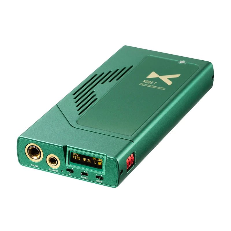 XDUOO XD05T Tube dual ES9039Q2M AMPs Protable DAC AMP Headphone Amplifier - The HiFi Cat