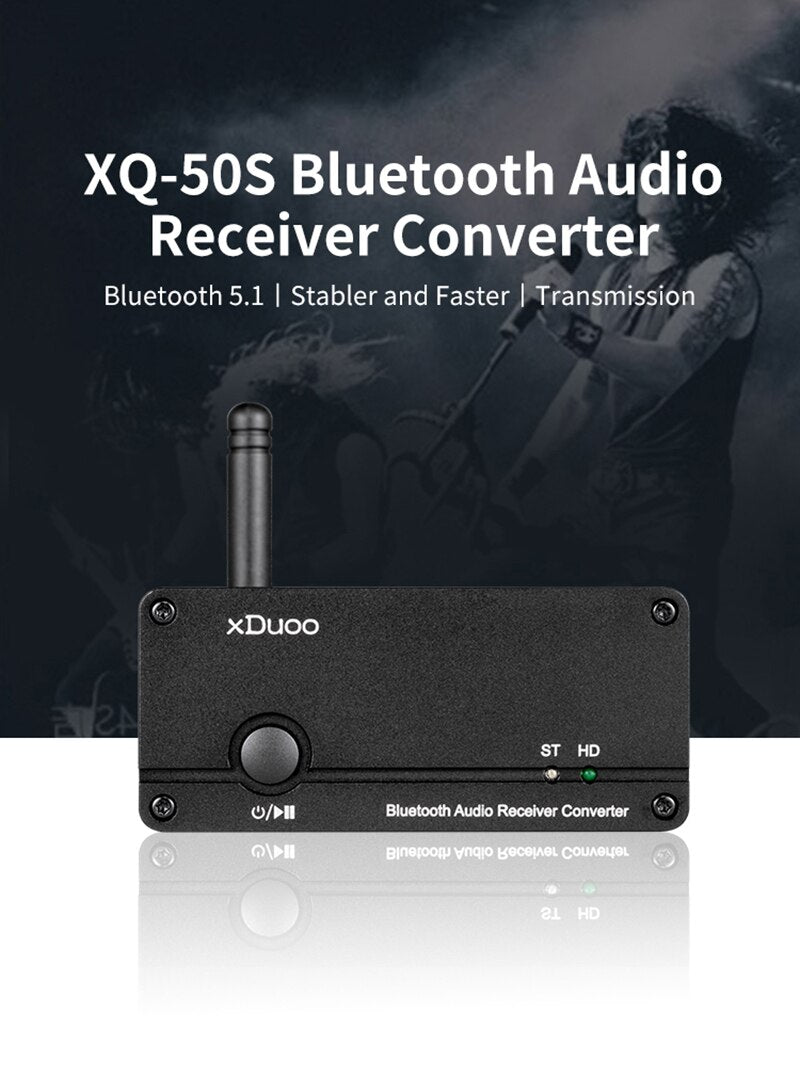 XDUOO XQ - 50s QCC3034 Buletooth 5.1 DAC Audio Receiver - The HiFi Cat