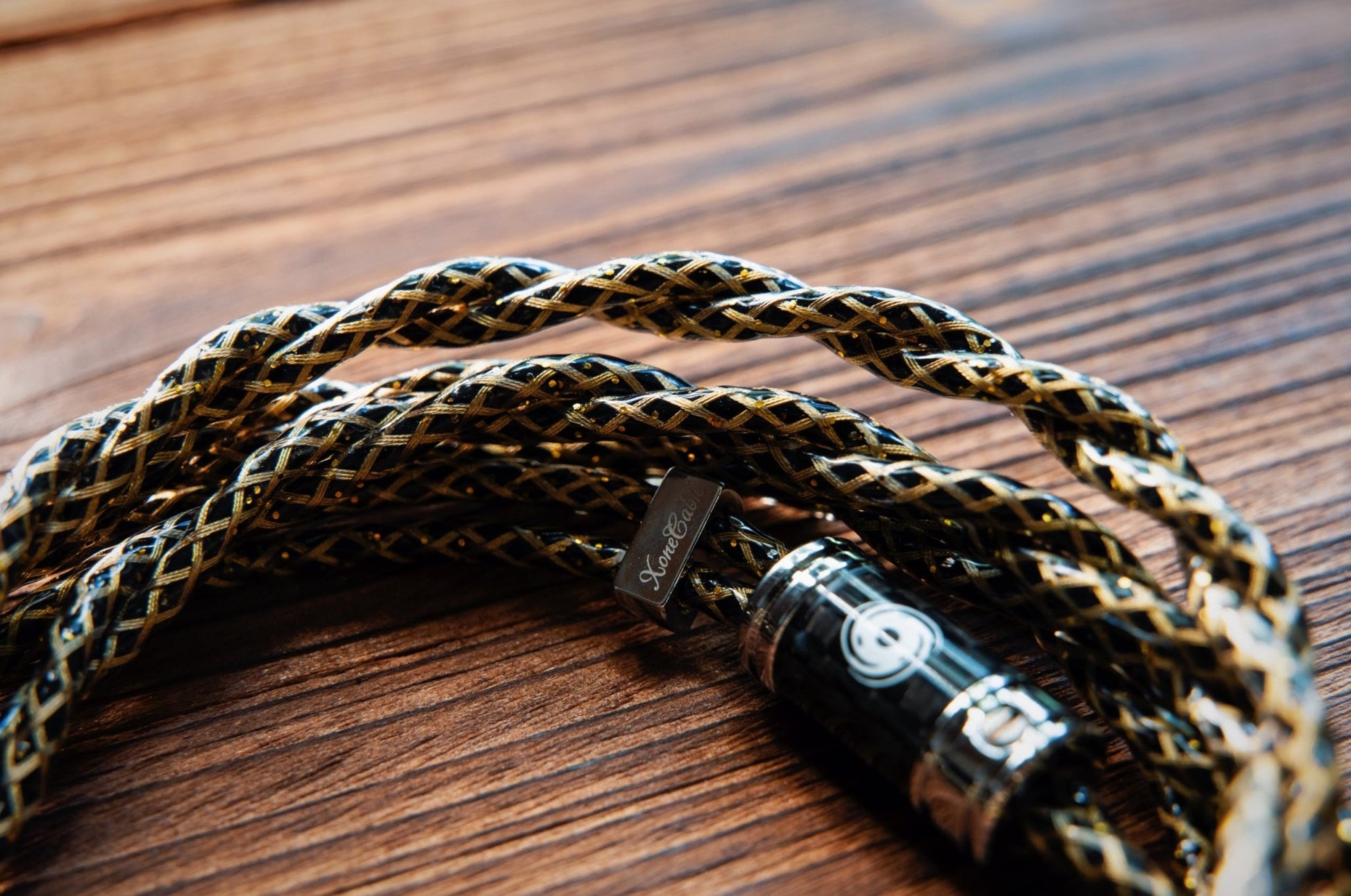 XONE Anubis Headphone Upgrade Cable - Copper - Gold Alloy Silver - Plated - Limited Edition - The HiFi Cat