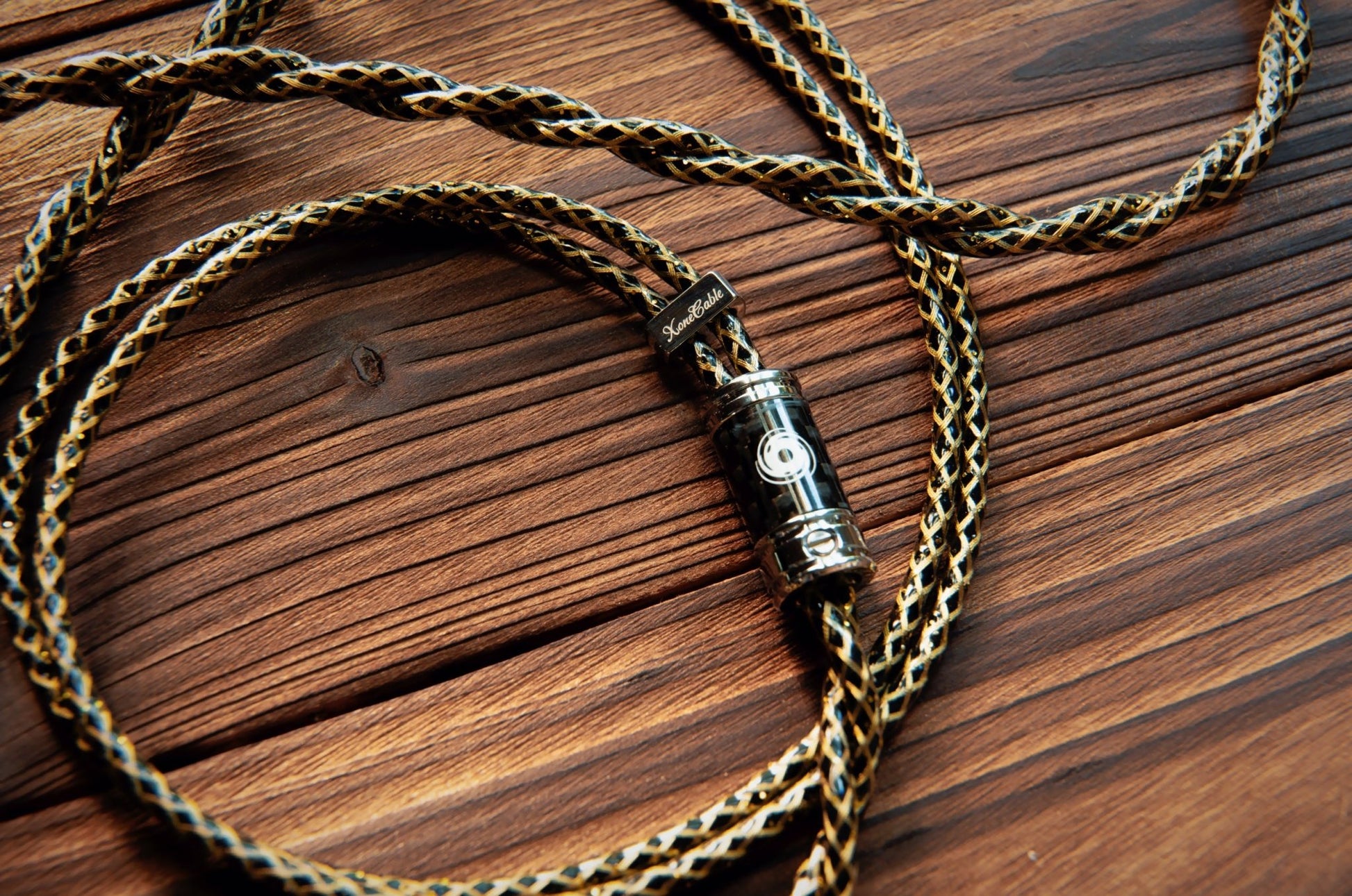 XONE Anubis Headphone Upgrade Cable - Copper - Gold Alloy Silver - Plated - Limited Edition - The HiFi Cat