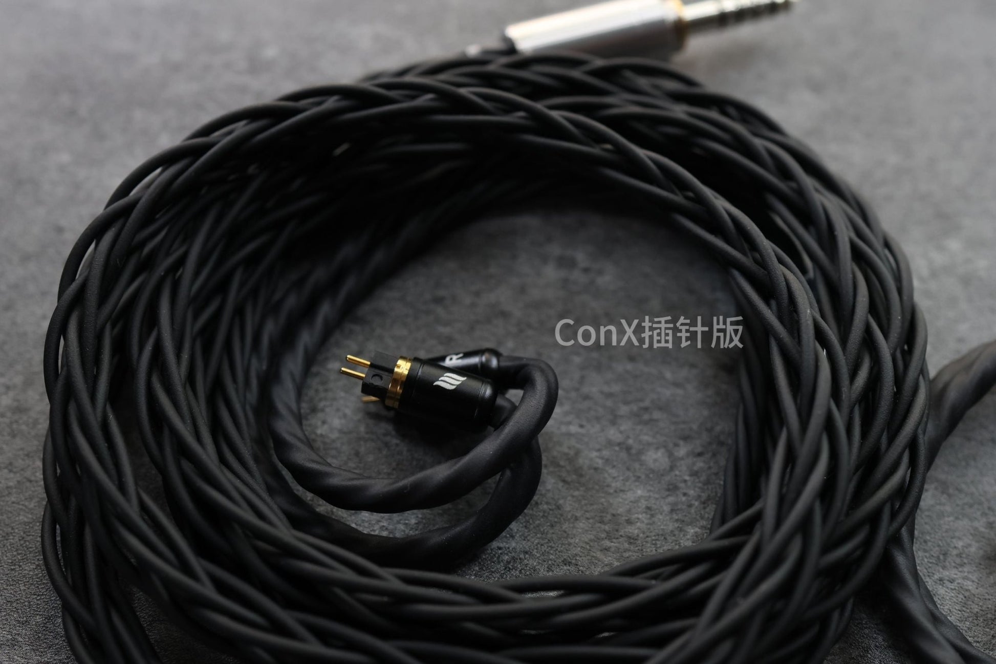 XONE - Orbit Graphite Shielded Cable - 7N+ Single - Crystal Copper with Graphene Silver Dual Shielding - The HiFi Cat