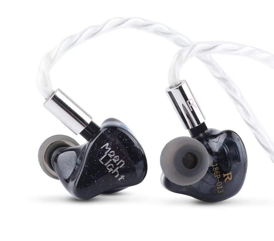 Yanyin Moonlight New Version 2EST + 4BA + 1 Dynamic Driver Hybrid IEMs - The HiFi Cat