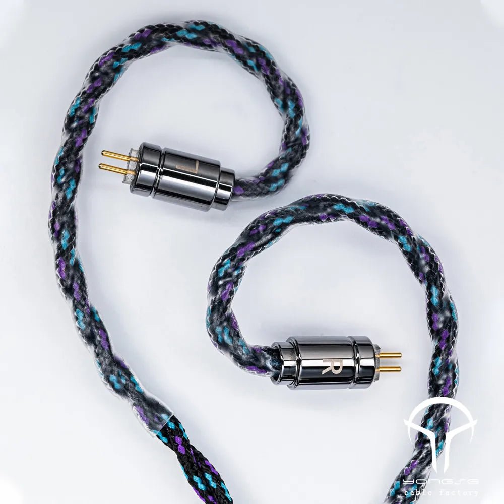 Yongse Alpine 4 Strand 6N OOC Silver - plated Crystal Copper Earphones Upgrade Cable - The HiFi Cat