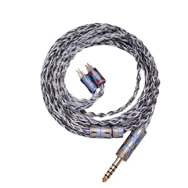 Yongse Bijoux Flagship 26AWG 7N Silver - plated OCC Litz Earphones Upgrade Cable - The HiFi Cat