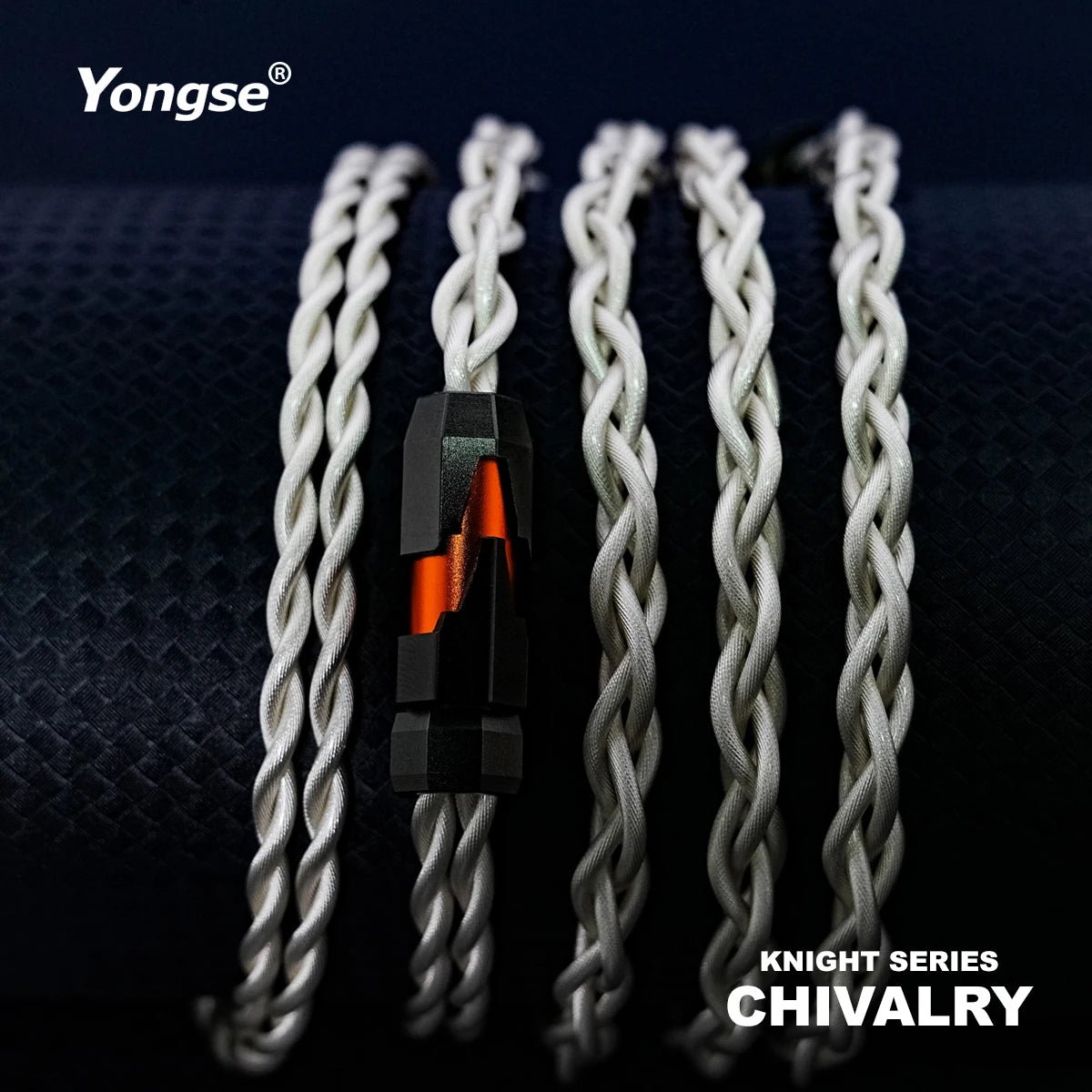 YONGSE Chivalry Flagship 7N OCC Litz Silver Plated HiFi Earphone Cable - The HiFi Cat