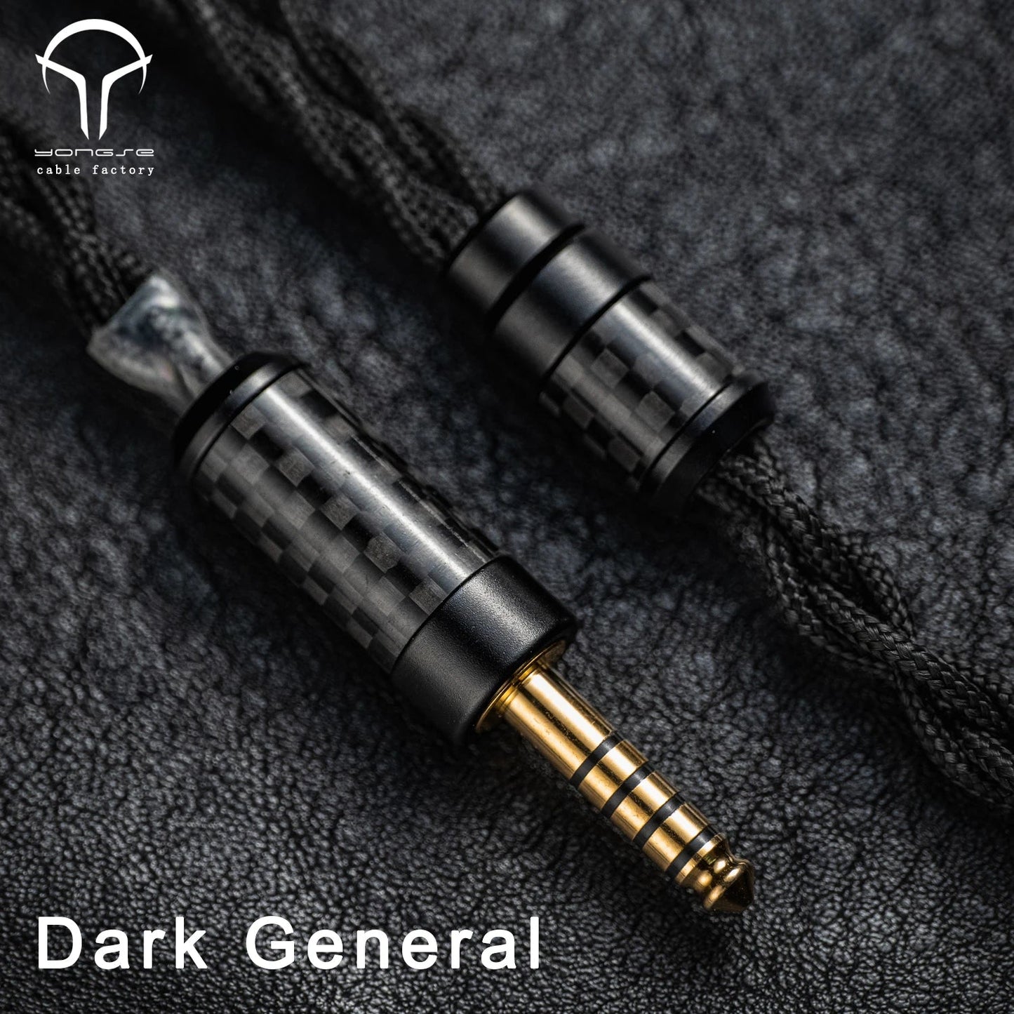 Yongse Dark General 4 Strand 5N Litz Pure Silver HiFi Audio Upgrade Cable - The HiFi Cat