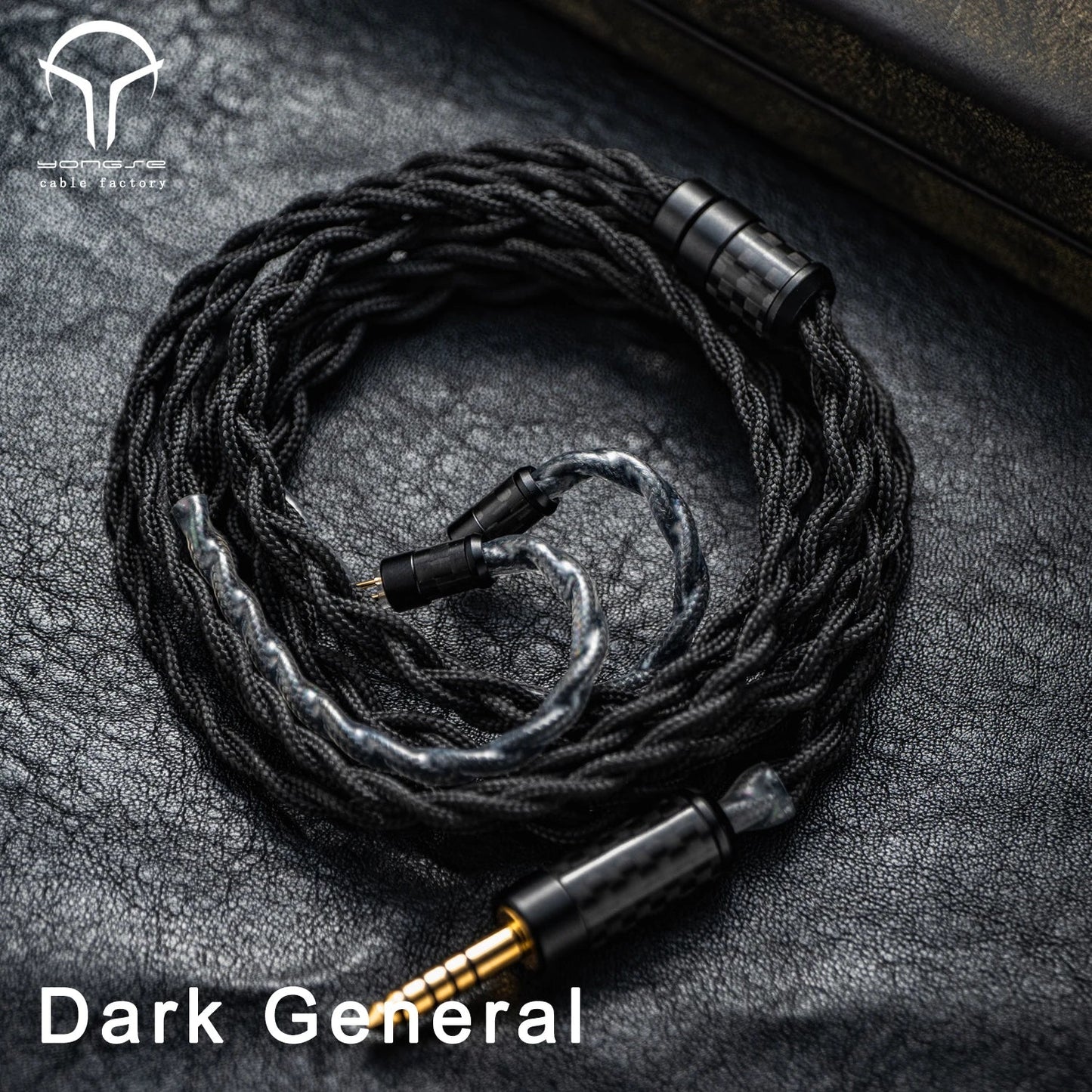 Yongse Dark General 4 Strand 5N Litz Pure Silver HiFi Audio Upgrade Cable - The HiFi Cat