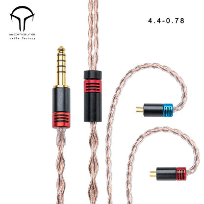 YONGSE Meteor 6N OOC Copper Upgrade Cable 3.5/2.5/4.4 Balanced Plug Options - The HiFi Cat