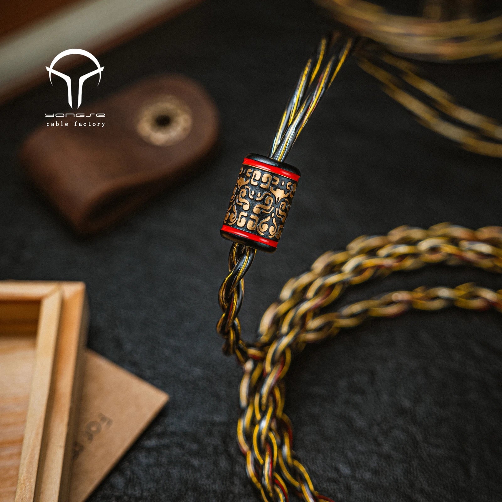 Yongse Ruyi Rod Pure OCC Copper with Silver plating Earphones Upgrade Cable - The HiFi Cat