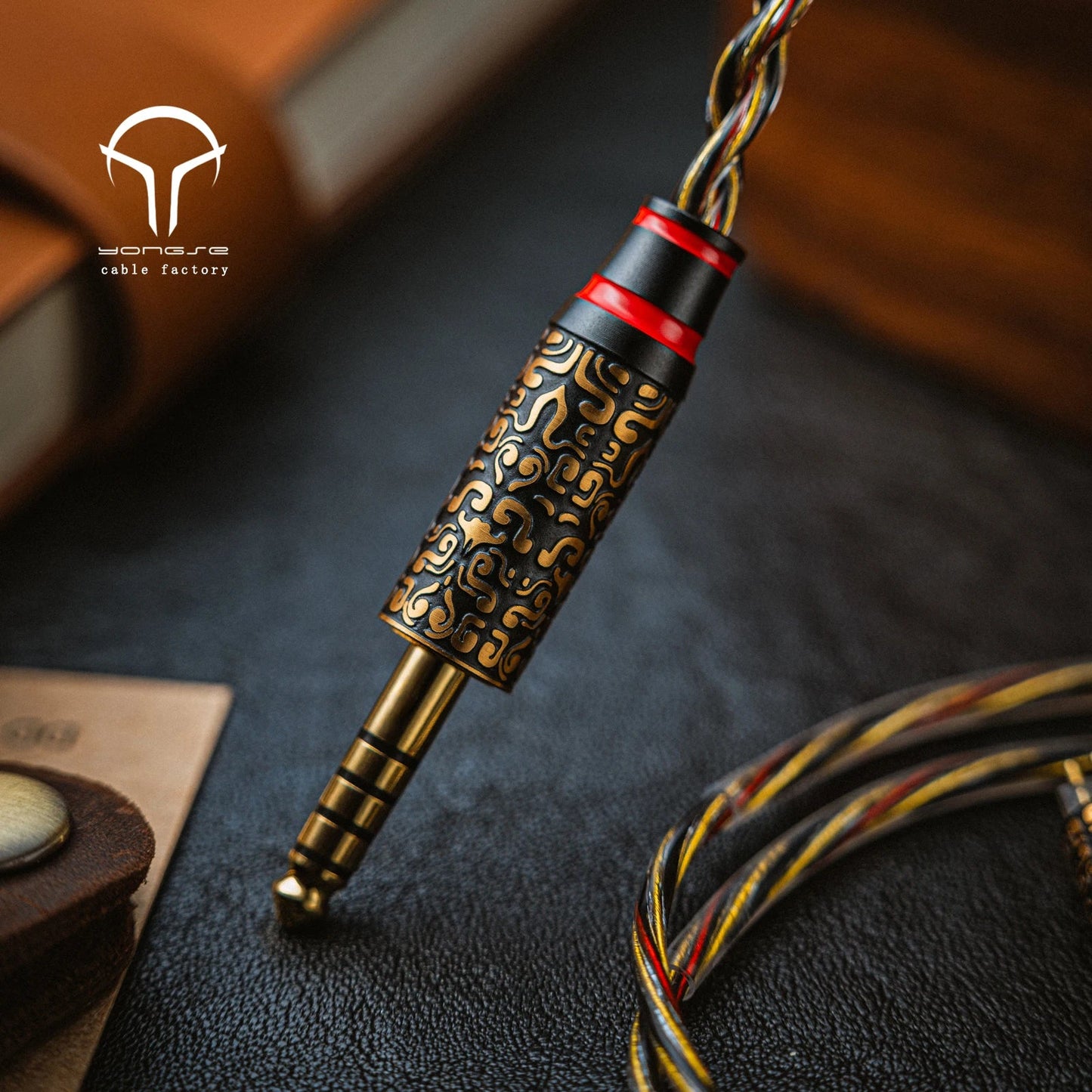 Yongse Ruyi Rod Pure OCC Copper with Silver plating Earphones Upgrade Cable - The HiFi Cat