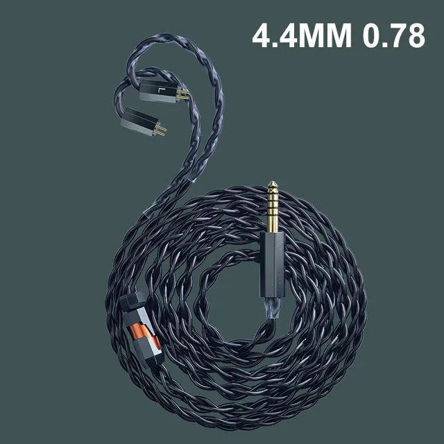 Yongse Warrior OCC 6N Single Crystal Silver - Plated Copper earphones Cable - The HiFi Cat