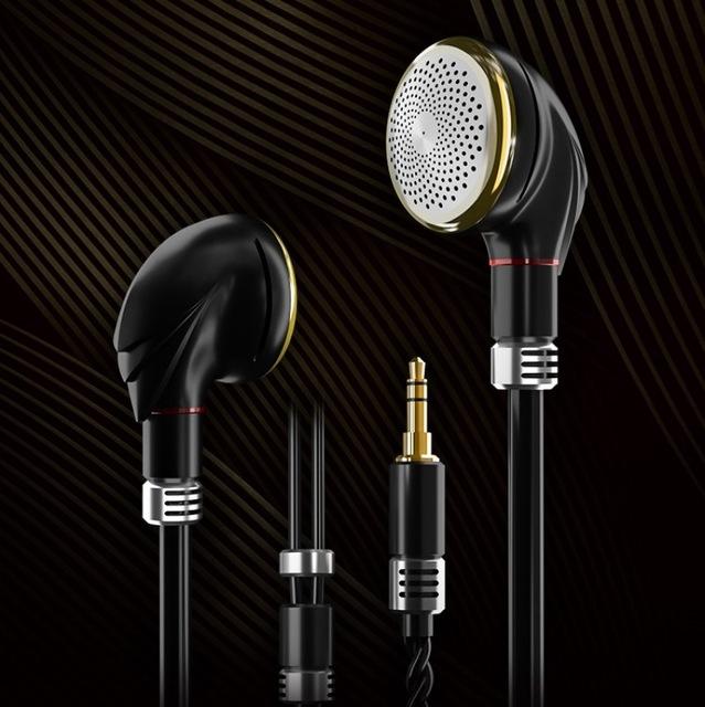 7HZ P-TWOS Earphone Composite Nano ZnO Crystal Diaphragm Headset with Efficiency External Magnetic Moving Coil Flat Head Earbuds - The HiFi Cat