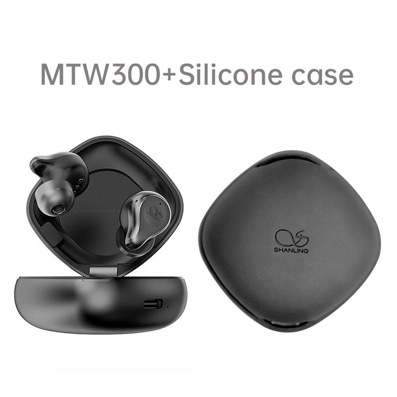 Shanling MTW300 TWS Bluetooth Earphones Dynamic IPX7 Waterproof Earbuds Up to 35 Hours Battery Life - The HiFi Cat