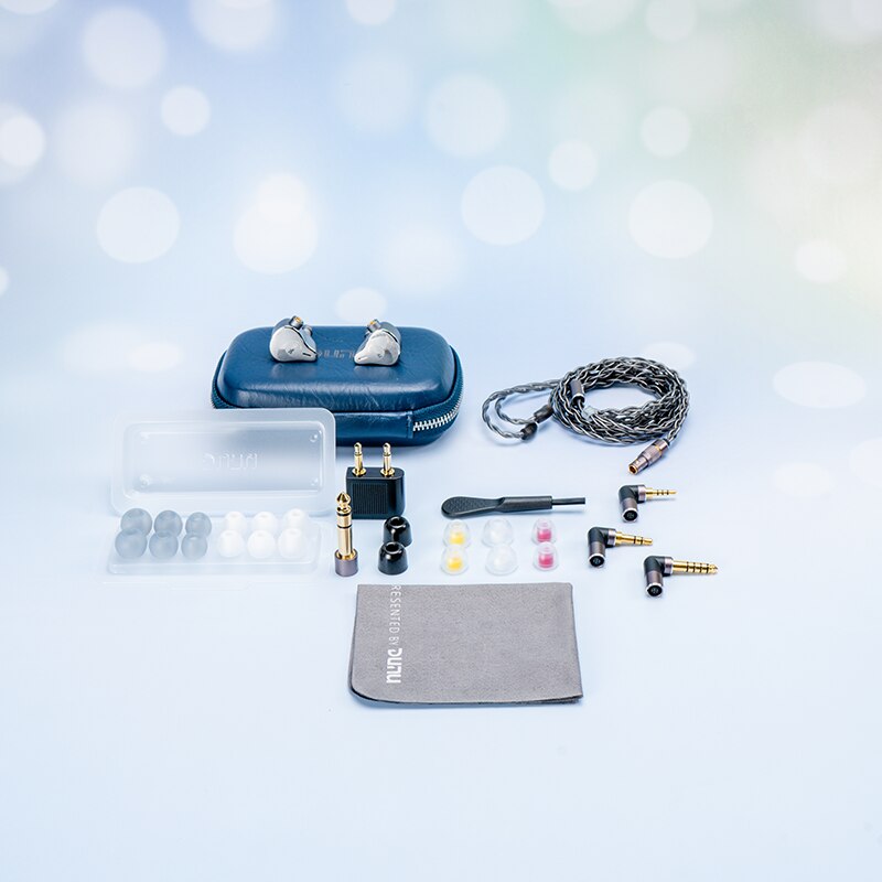 DUNU EST 112 1DD+1BA+2EST Triple Hybrid Quad Driver In-ear Monitor Earphone Earbuds Litz MMCX Cable 2.5/3.5/4.4mm Plug EST112 - The HiFi Cat