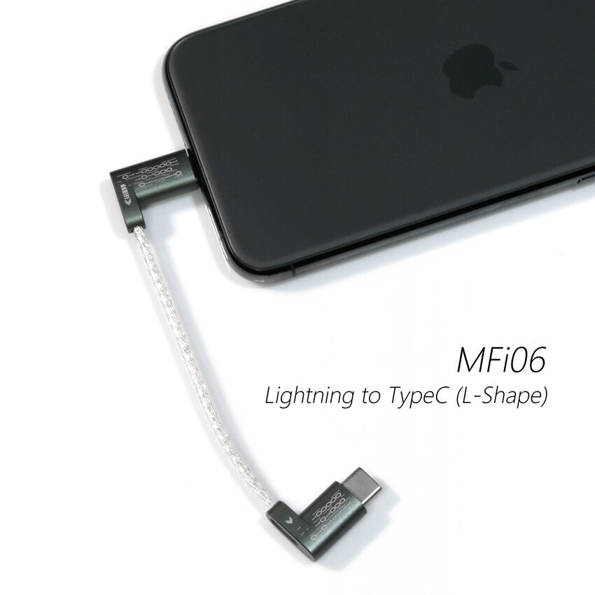ddHiFi MFi06 Light-ning to USB TypeC Data Cable - The HiFi Cat