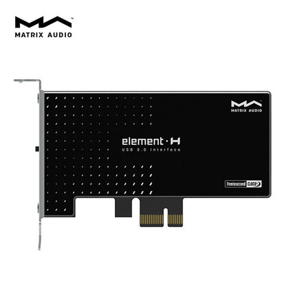 Matrix element H Hi-Fi USB 3.0 Interface expansion Card Crystek femtosecond Clock - The HiFi Cat