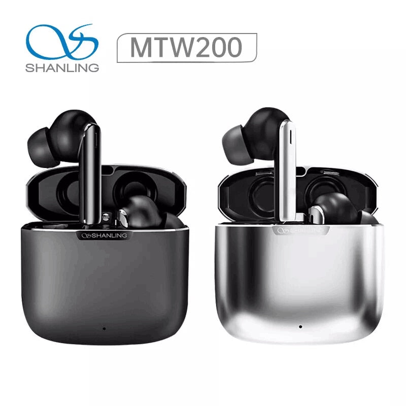 SHANLING MTW200 TWS Ture Wireless Earphone Bluetooth 5.2Waterproof Sports Earbud Headset Support Aptx AAC SBC - The HiFi Cat