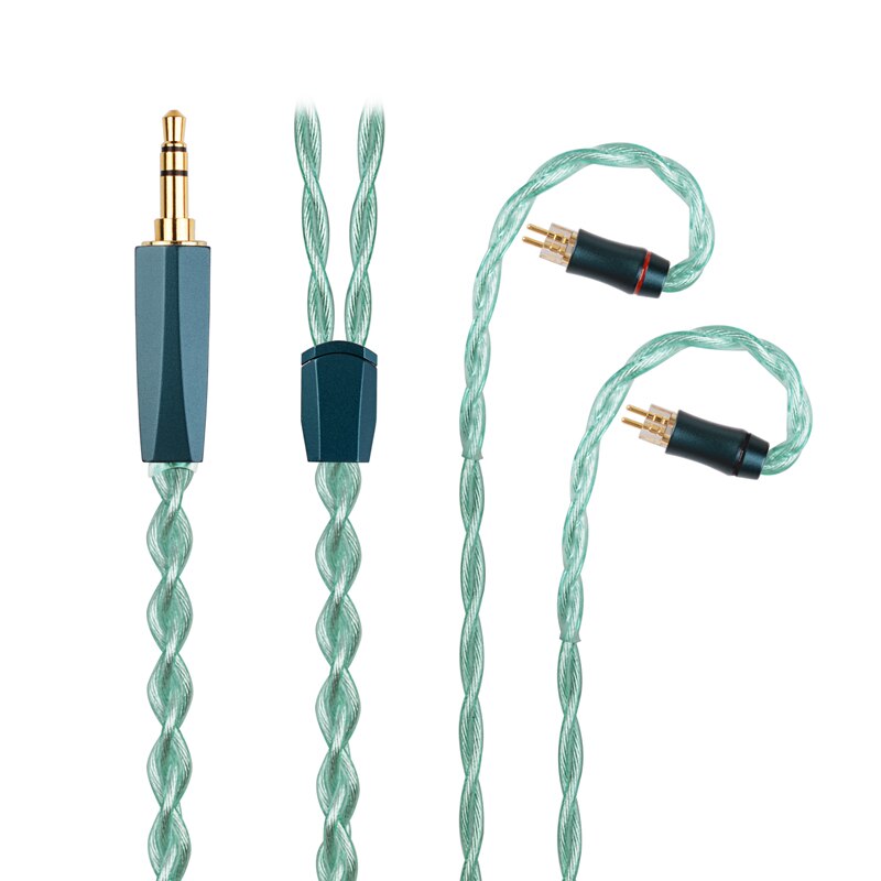 NiceHCK FourMix Flagship Earphone Cable Quaternary Alloy Upgrade Wire 3.5/2.5/4.4mm MMCX/0.78mm 2Pin For IEM Youth M5 S12 Olina - The HiFi Cat