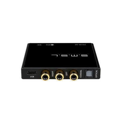 SMSL PO100 AK USB Digital Interface XOMS XU316 32bit 768Khz AK4493S MQA Decoding optical/coaxial/RCA output for PS4 PS5 Switch - The HiFi Cat