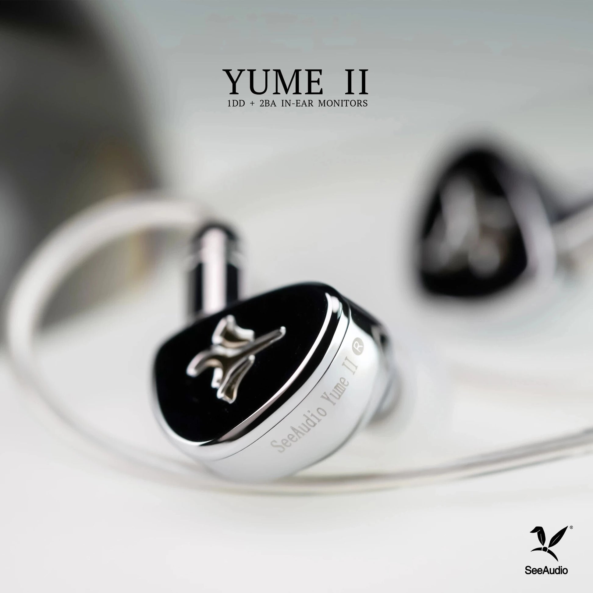 Seeaudio YumeII IEM 1DD+2BA hybrid driven earphone YUME II monitoring earphone - The HiFi Cat