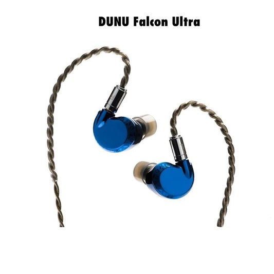 DUNU Falcon Ultra Dynamic Driver Earphone In Ear Monitors Klein Blue - The HiFi Cat