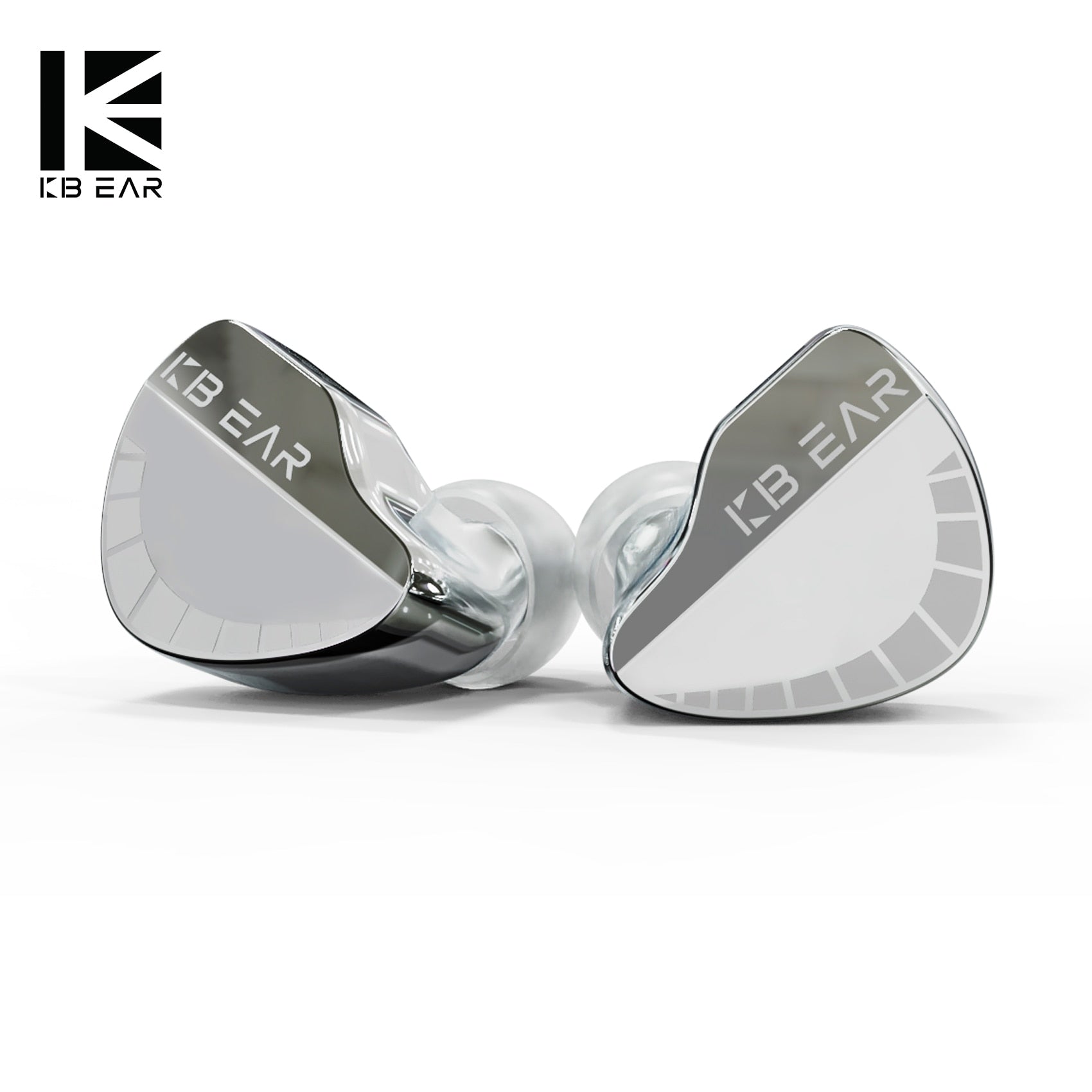 KBEAR Qinglong PU+PEEK Double-layer Composite Diaphragm IEM Metal CNC Earphone 2Pin Wired HiFi Headphone Vocal Music Run Earbud - The HiFi Cat