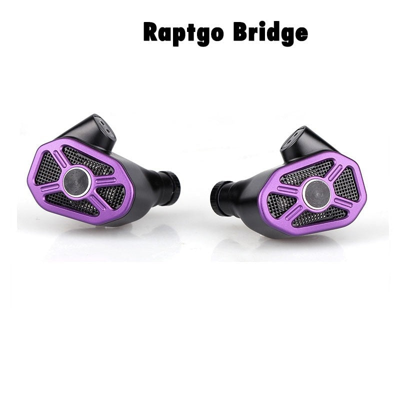 Raptgo Bridge 2BA+2DD+PZT Tribrid In-Ear Monitor IEM Earphone - The HiFi Cat
