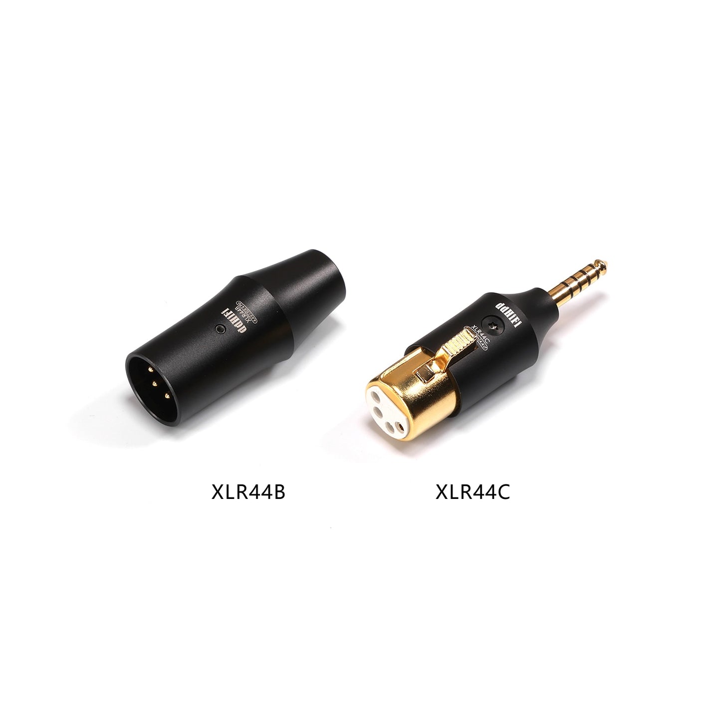 ddHiFi XLR44C Balanced XLR 4Pin to 4.4mm Adapter, Adapt Traditional XLR 4Pin Headphones Cables to 4.4mm Terminated Devices - The HiFi Cat