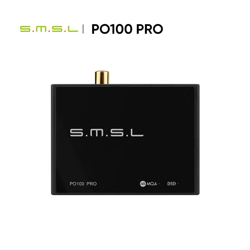 SMSL PO100 PRO USB Digital Interface MQA Decoding XOMS XU316 DSD64 Optical Coaxial DSD512 - The HiFi Cat